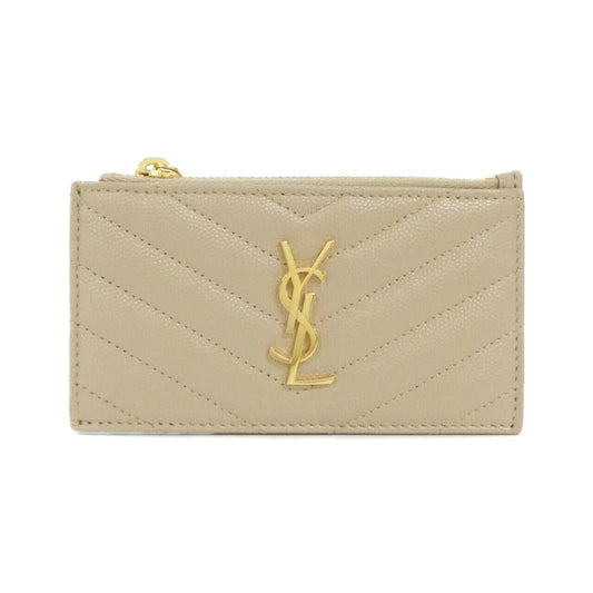 Saint Laurent 607915 BOW01 Calf Coin Case