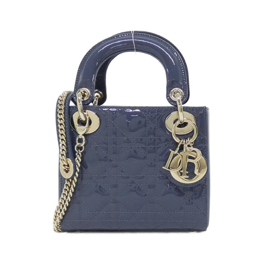 Christian Dior Lady Dior Enamel Bag