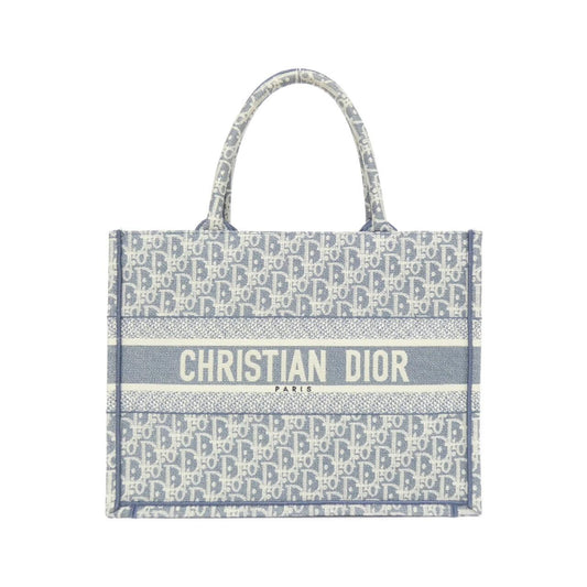 Dior DIOR BOOK TOTE Oblique Canvas Tote Bag
