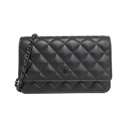 Chanel Timeless Classic Line Lambskin Chain Wallet