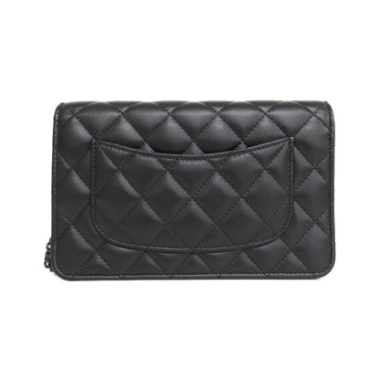Chanel Timeless Classic Line Lambskin Chain Wallet