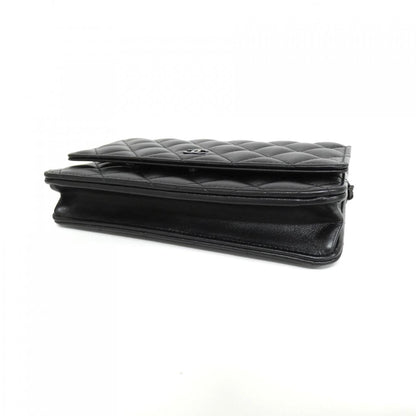 Chanel Timeless Classic Line Lambskin Chain Wallet