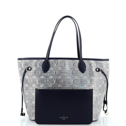 Louis Vuitton Neverfull NM Tote Monoglam Jacquard Canvas MM