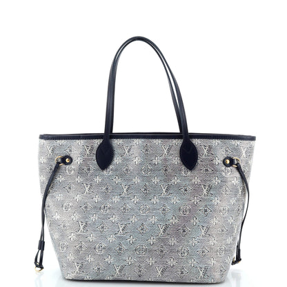 Louis Vuitton Neverfull NM Tote Monoglam Jacquard Canvas MM