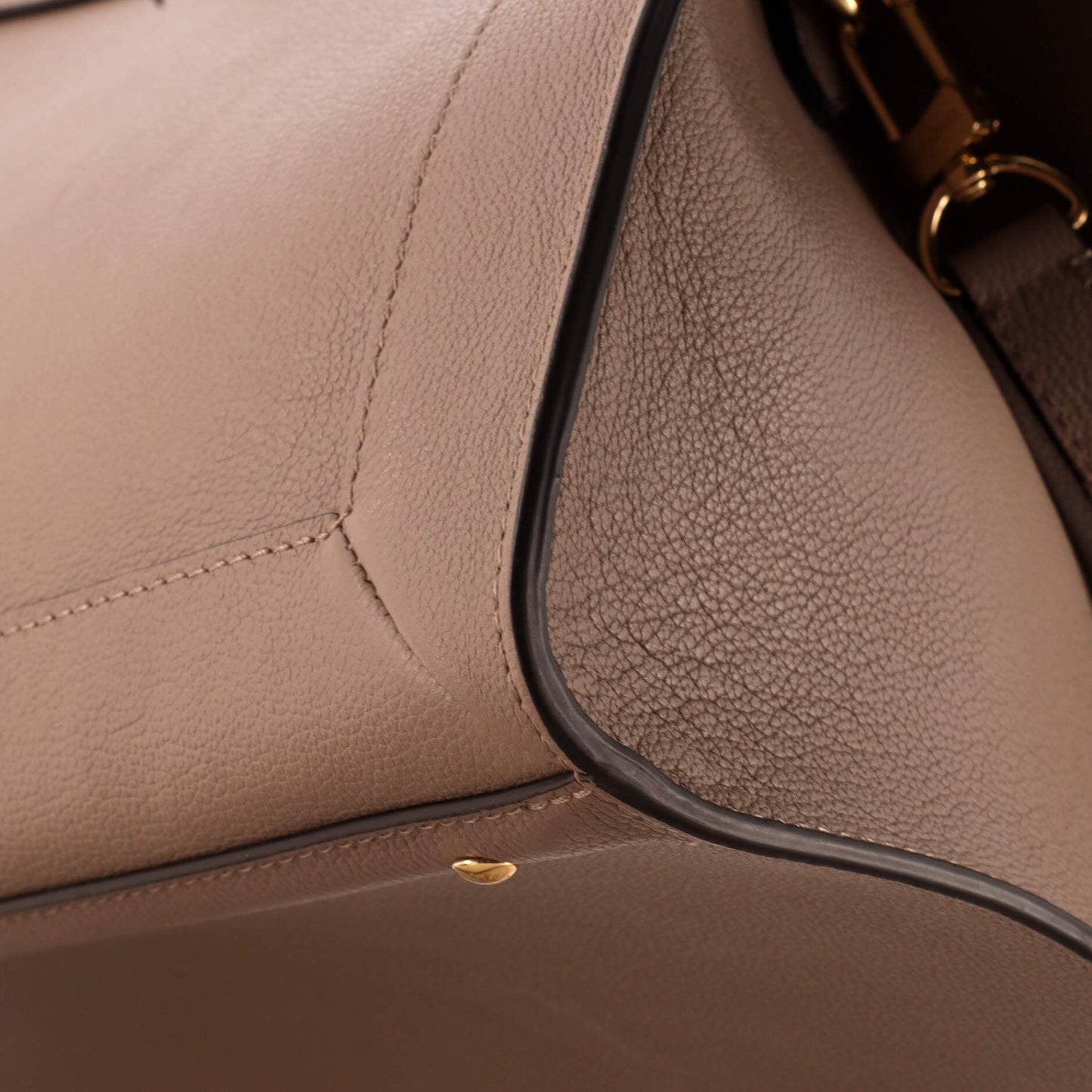 Louis Vuitton Steamer Handbag Leather MM