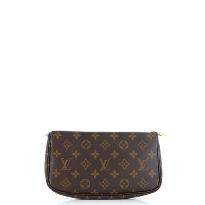 Louis Vuitton Multi Pochette Accessoires Pouch Monogram Canvas Large