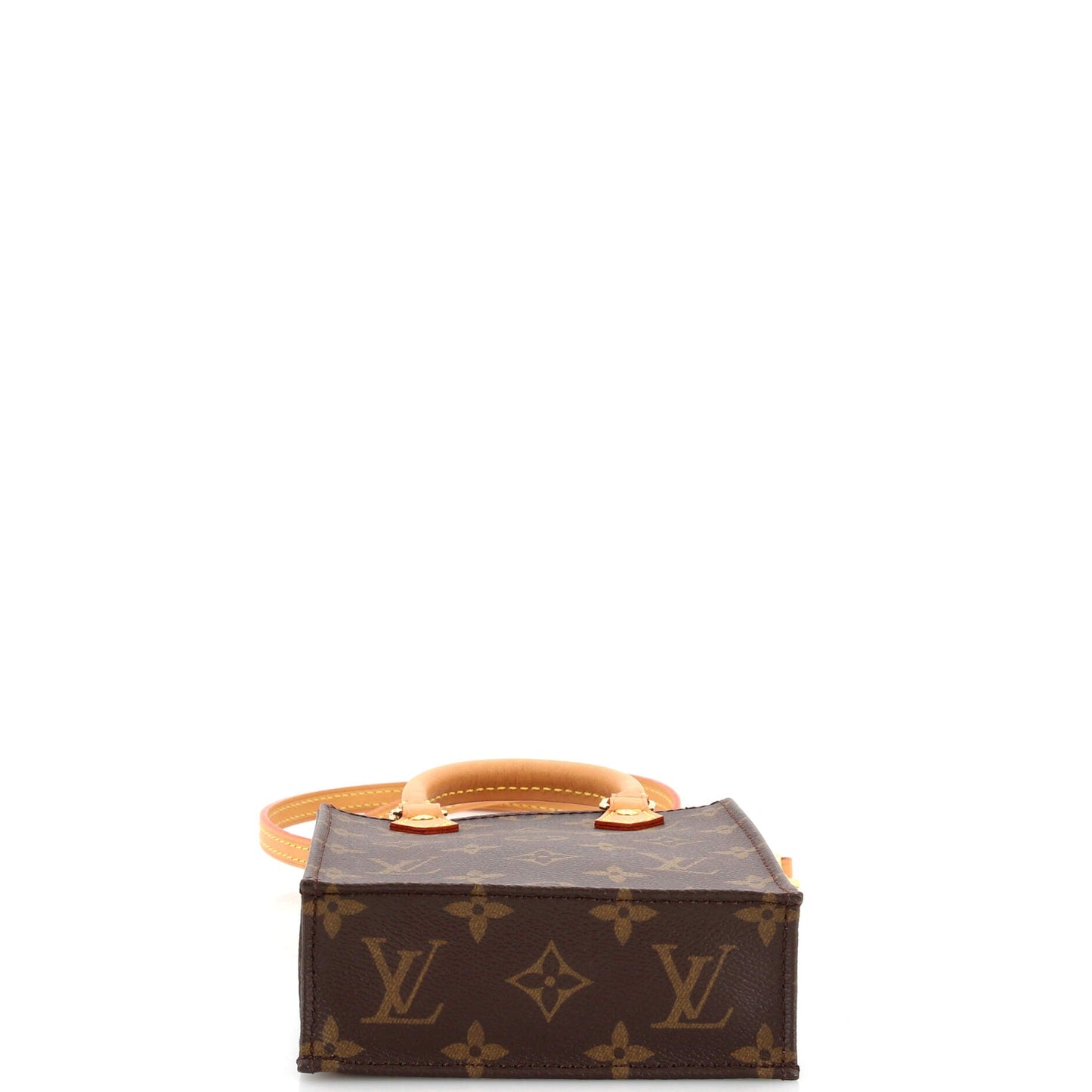 Louis Vuitton Petit Sac Plat Bag Monogram Canvas
