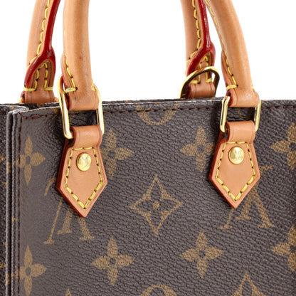 Louis Vuitton Petit Sac Plat Bag Monogram Canvas