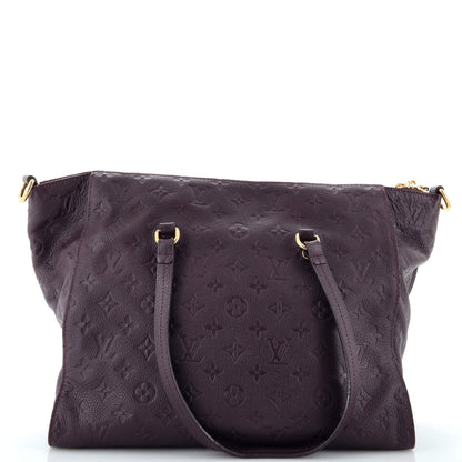 Louis Vuitton Lumineuse Handbag Monogram Empreinte Leather PM