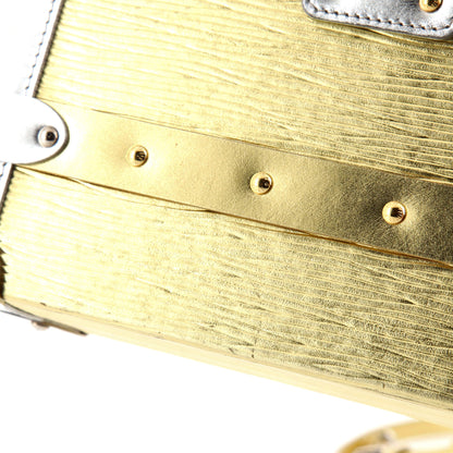 Louis Vuitton Petite Malle Handbag Epi Leather