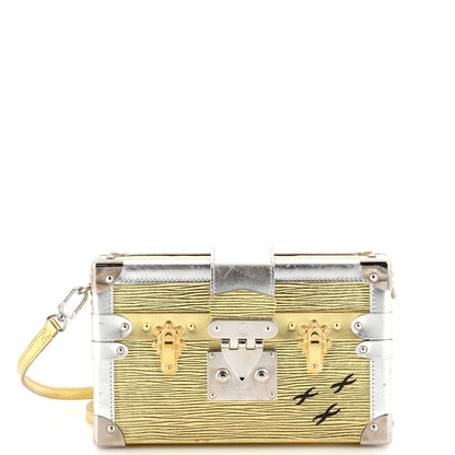 Louis Vuitton Petite Malle Handbag Epi Leather