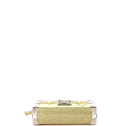 Louis Vuitton Petite Malle Handbag Epi Leather
