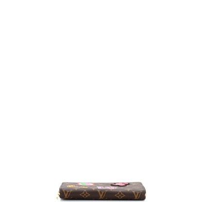 Louis Vuitton Zippy Wallet Limited Edition Patches Monogram Canvas