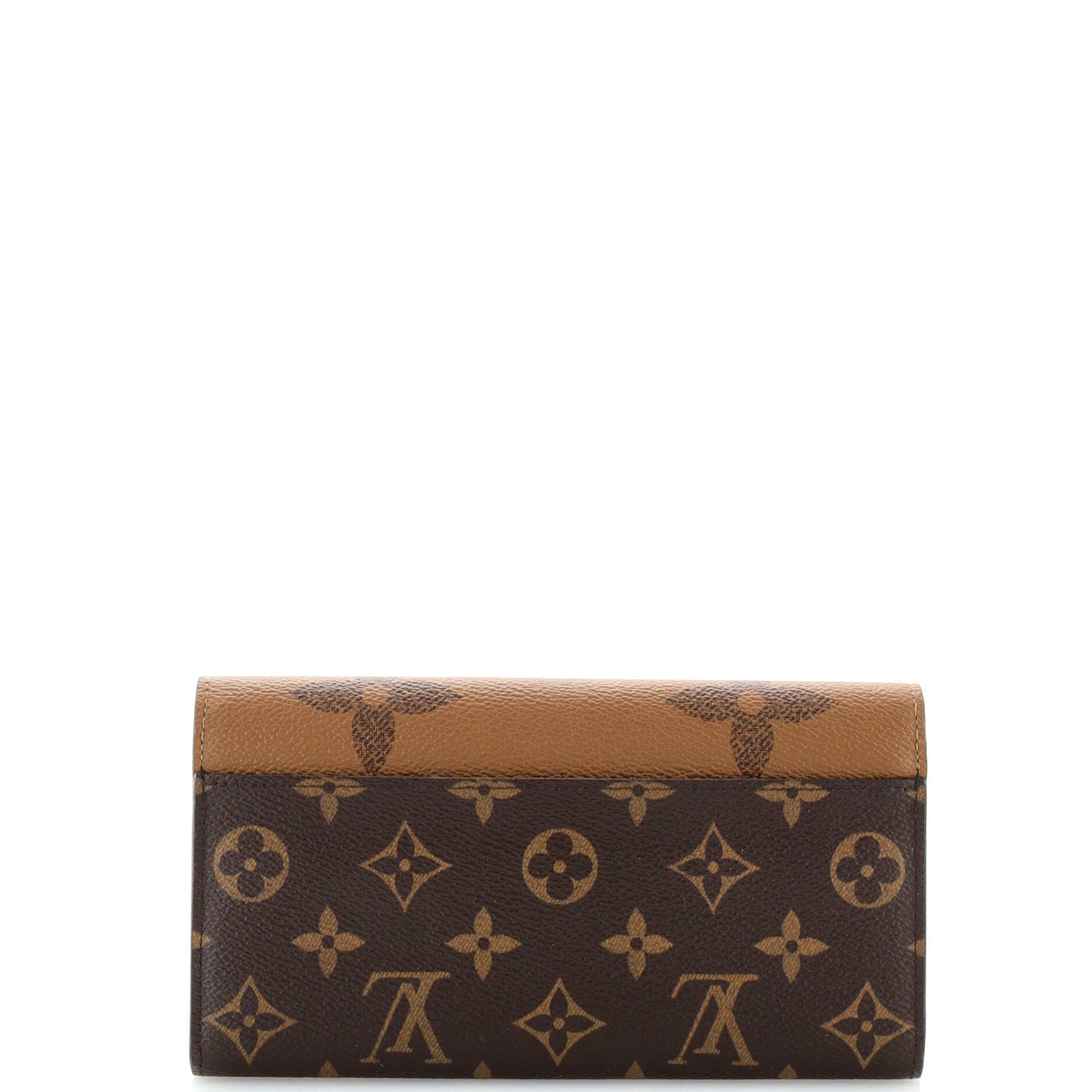 Louis Vuitton Sarah Wallet NM Reverse Monogram Giant and Monogram Canvas
