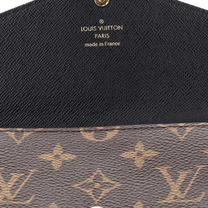 Louis Vuitton Sarah Wallet NM Reverse Monogram Giant and Monogram Canvas