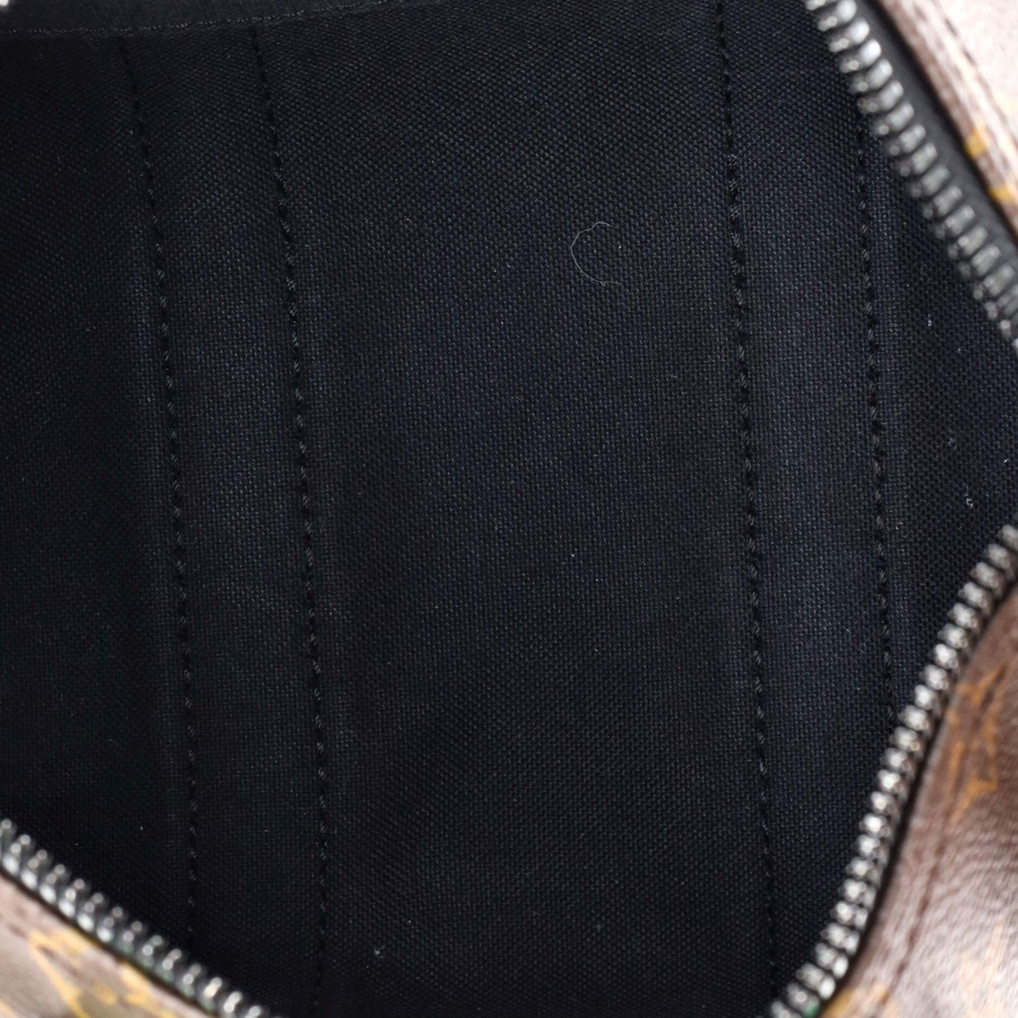 Louis Vuitton Keepall Bandouliere Bag Macassar Monogram Canvas 25