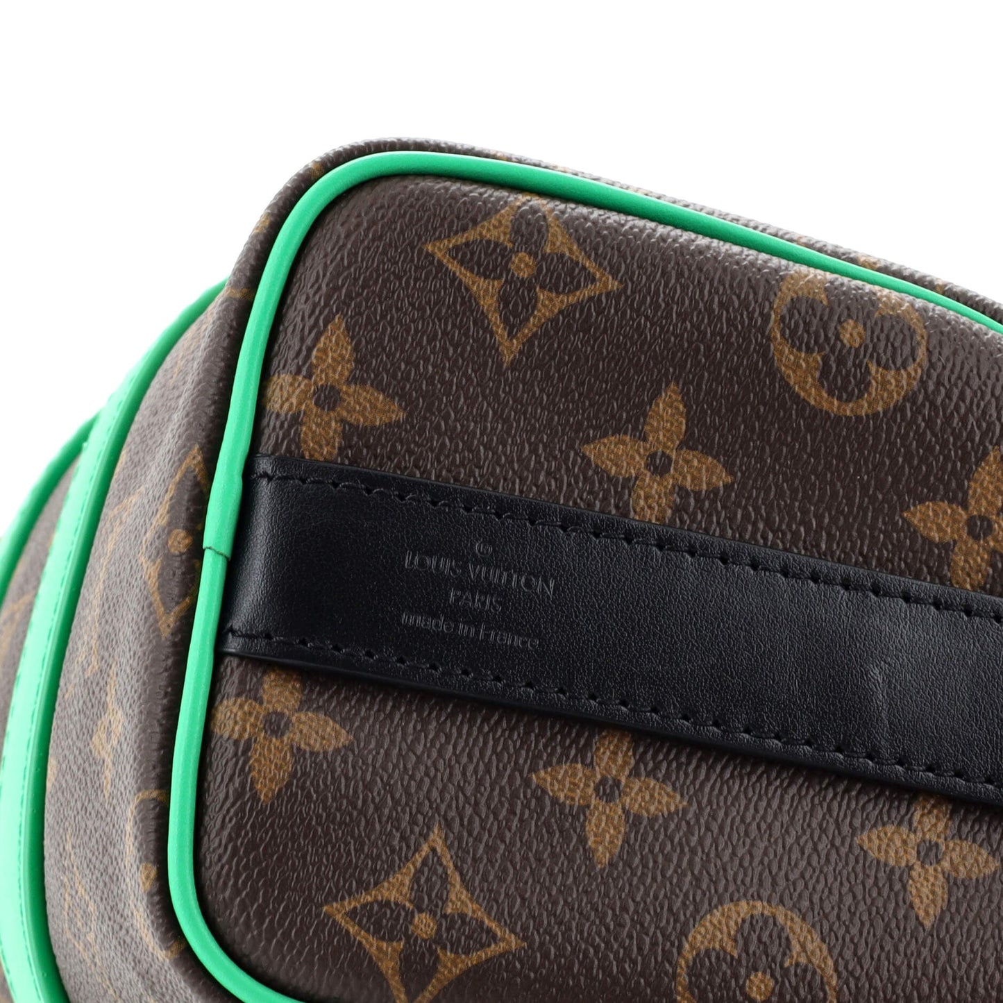 Louis Vuitton Keepall Bandouliere Bag Macassar Monogram Canvas 25