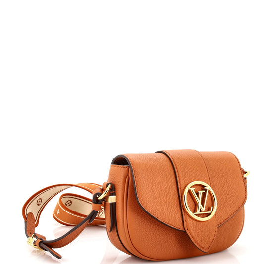 Louis Vuitton LV Pont 9 Soft Bag Leather PM
