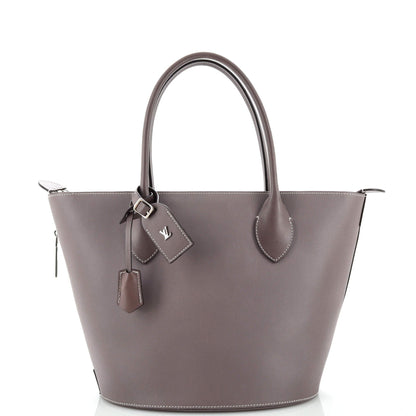 Louis Vuitton Holdall Tote Veau Satin Leather PM
