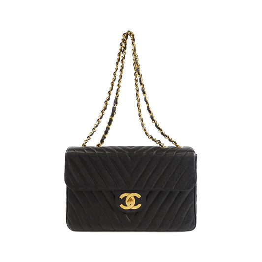 Chanel Caviar Skin Vintage Shoulder Bag