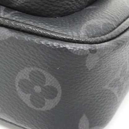 Louis Vuitton Taiga Lama Outdoor Pochette Coated Canvas Shoulder Bag