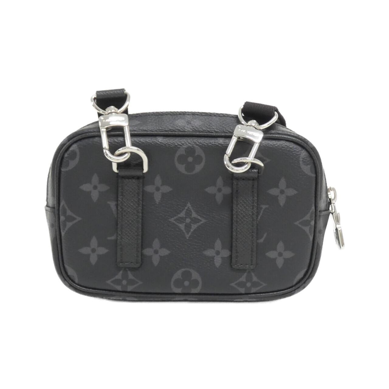 Louis Vuitton Taiga Lama Outdoor Pochette Coated Canvas Shoulder Bag