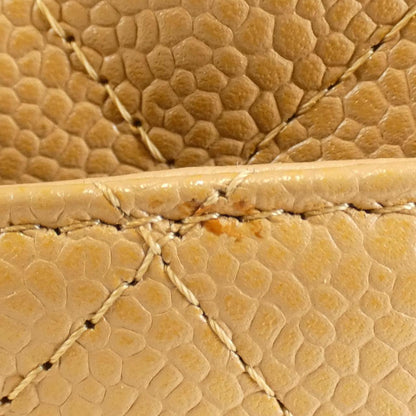 Chanel Caviar Skin Boston Bag Calfskin Handbag