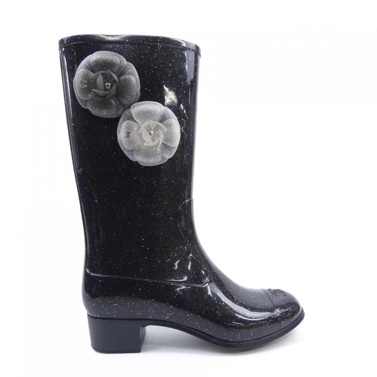 Chanel G26648X31115 Rubber Long Boots