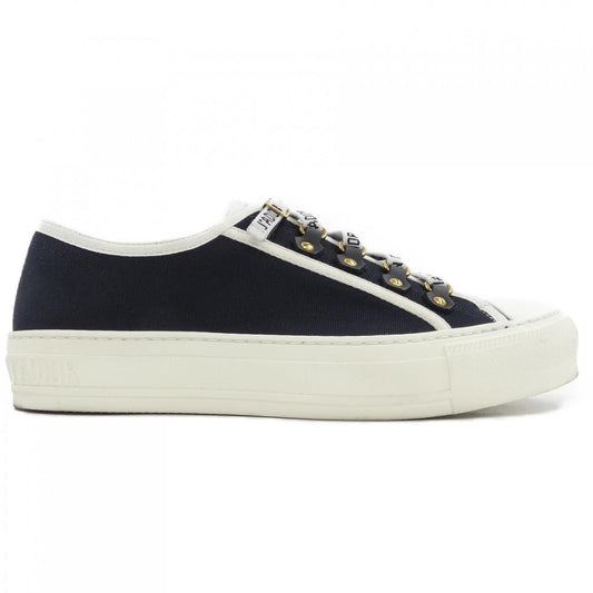 Christian Dior WALK'N'DIOR Cotton Canvas Sneakers