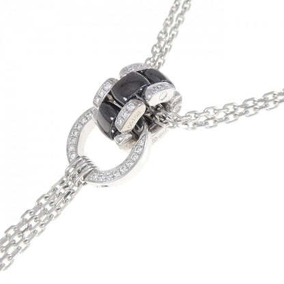 Chanel Ultra Collection 750 White Gold Ceramic Diamond Necklace