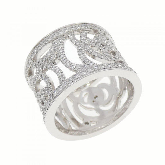 Chanel Camelia 750 White Gold Diamond Ring