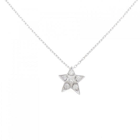Chanel Comete 750 White Gold Diamond Necklace
