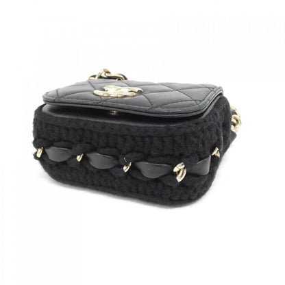 Chanel AP2532 Lamb Knit Chain Clutch