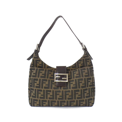 Fendi 26569 Canvas Shoulder Bag