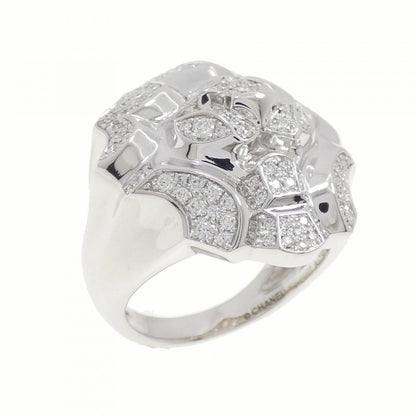 Chanel Sous le Signe du Lion 750 White Gold Diamond Ring