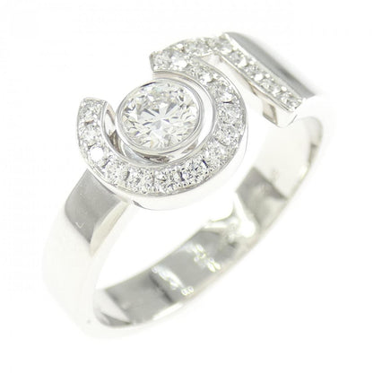 Chanel Eternal Chanel No.5 Au750 White Gold Diamond Ring Size 17