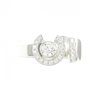 Chanel Eternal Chanel No.5 Au750 White Gold Diamond Ring Size 17