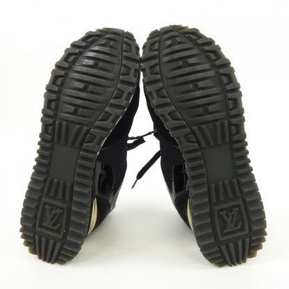 Louis Vuitton Run Away Line Suede Calf Leather Patent Monogram Canvas Sneakers