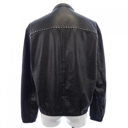 Fendi FPG351 65Q Calf Leather Jacket
