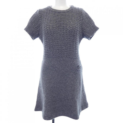 Chanel P36613K02248 09A Cashmere Blend Dress