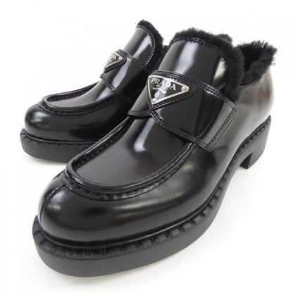 Prada 3J32 Leather Shearling Shoes
