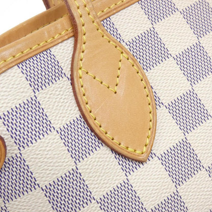 Louis Vuitton Neverfull Damier Azur Tote Bag