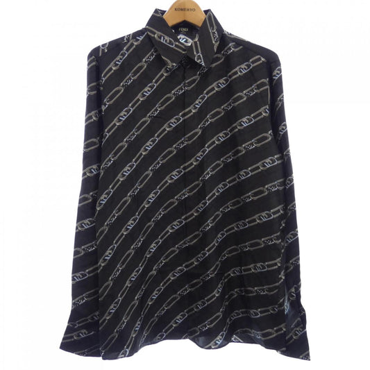 Fendi FS0585 AL2M Silk Shirt