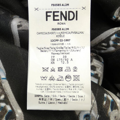 Fendi FS0585 AL2M Silk Shirt