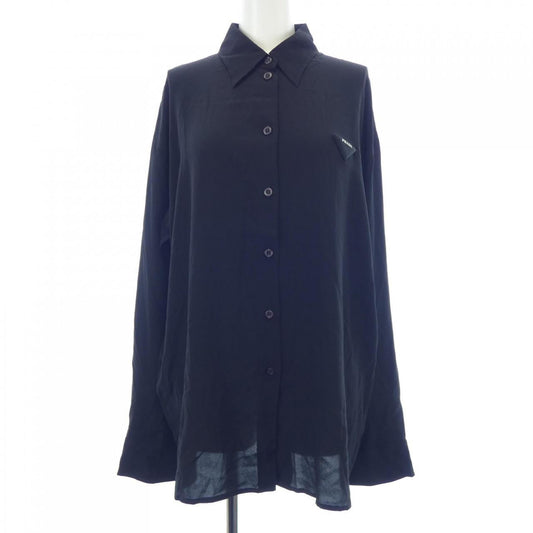 Prada DNA999 S231 1ZFN Silk Shirt