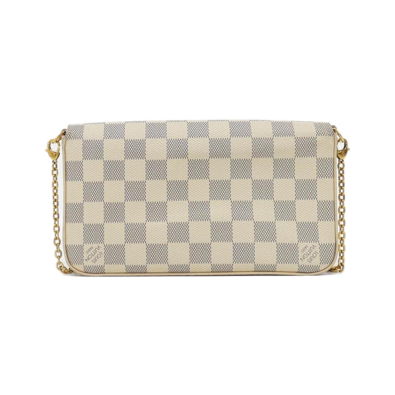 Louis Vuitton Pochette Felicie Damier Azur Shoulder Bag