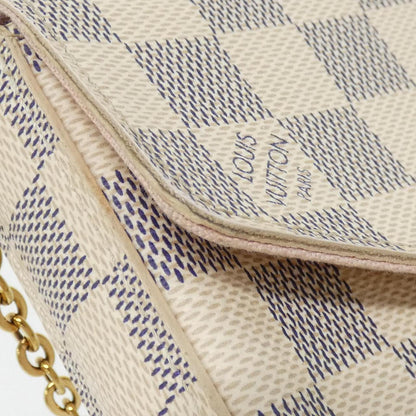 Louis Vuitton Pochette Felicie Damier Azur Shoulder Bag