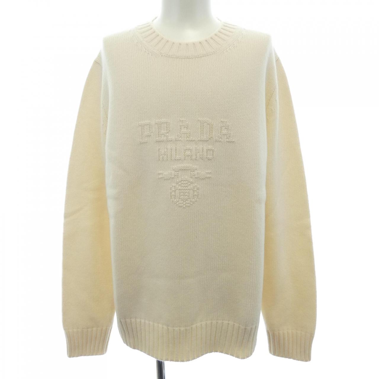 Prada UMB645 S232 13HI Cashmere Knit