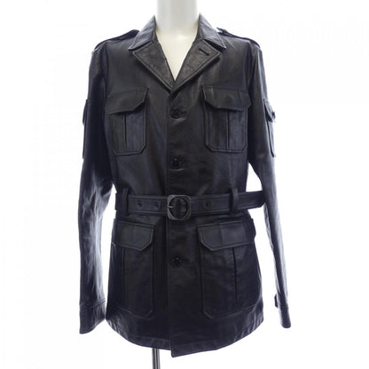 Saint Laurent 549285 YC2UI Leather Jacket