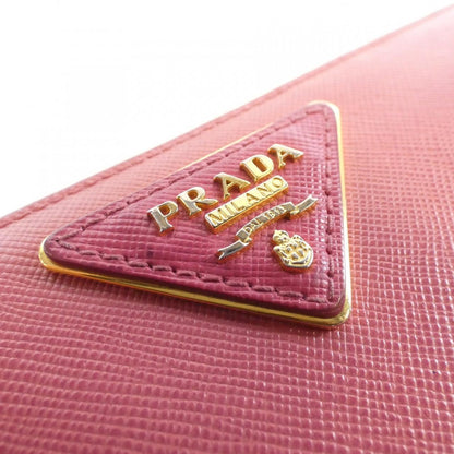 Prada 1M1183 Saffiano Triang Long Wallet